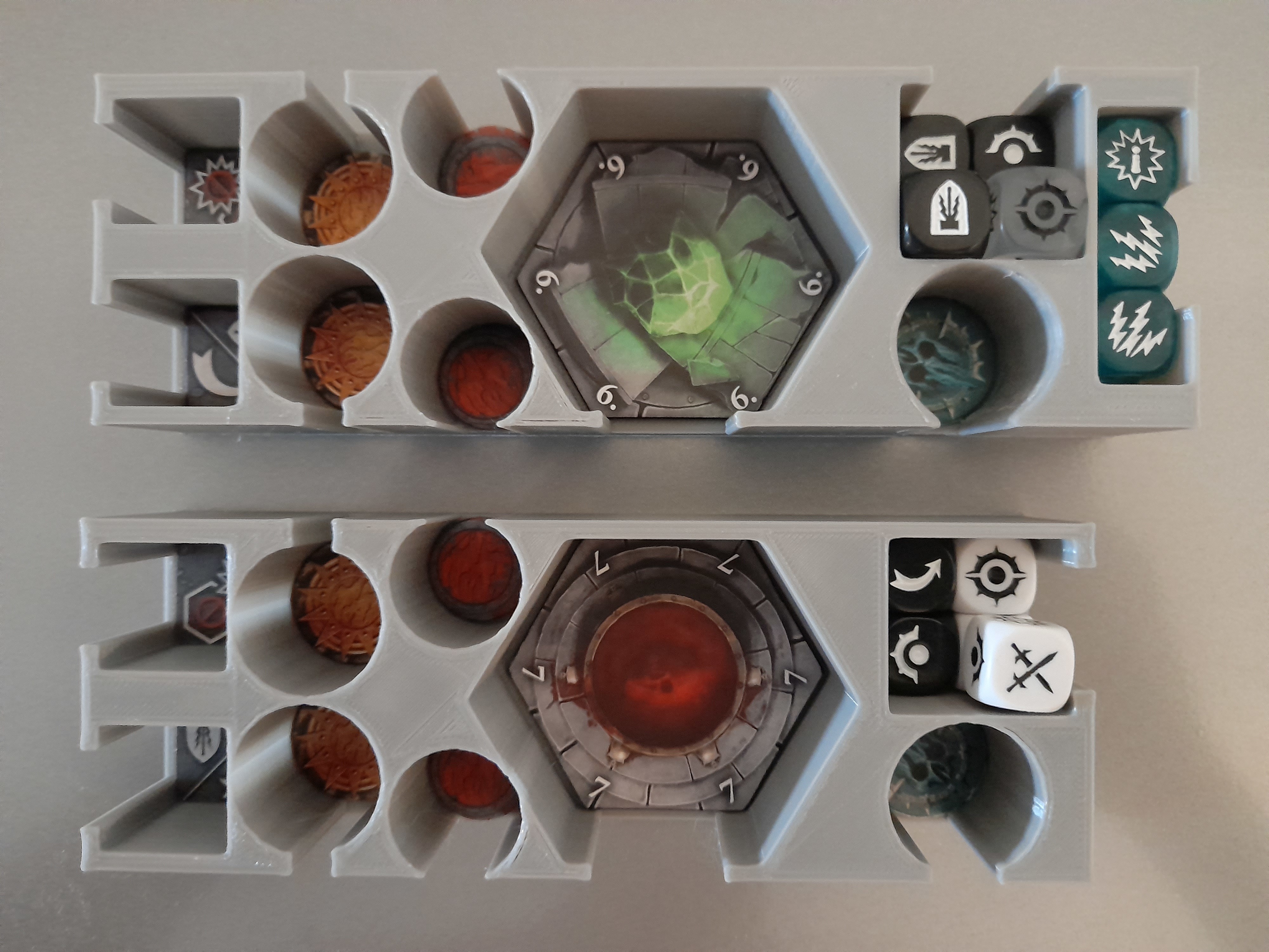 Free STL file Warhammer Underworld Box tokens and dices custom ⚔・Model